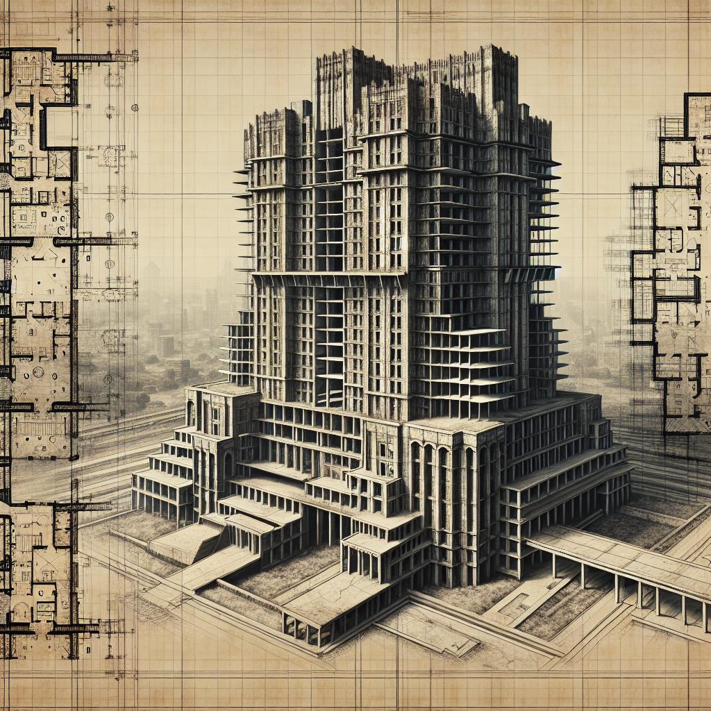 "Abandoned Atlanta Tower Blueprints"