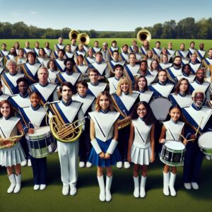 Homeschool Marching Group Portrait