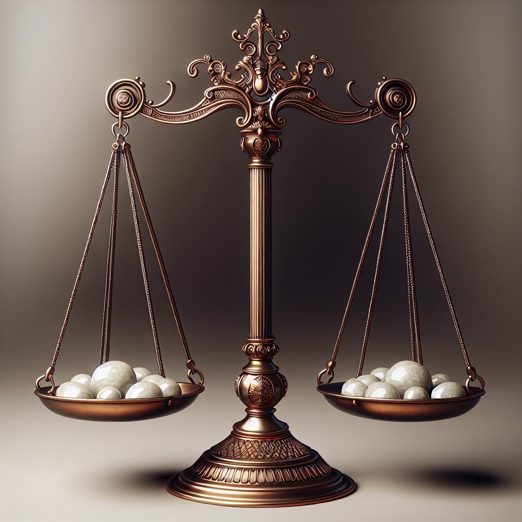 "Scales of Justice Balancing"
