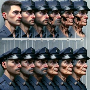 Police officer life expectancy.