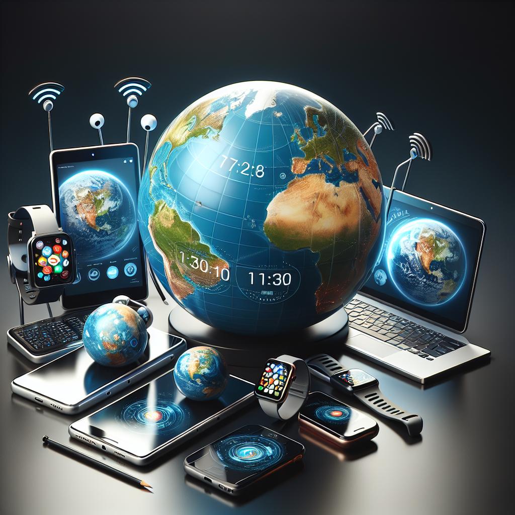 Globe Connected to Different Devices