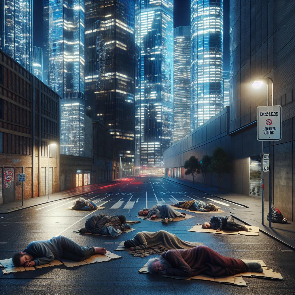 City homeless sleeping ban