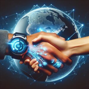 Tech handshake across continents