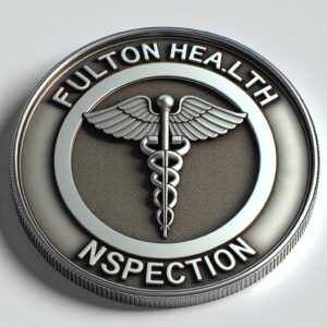 "Fulton Health Inspection Badge"