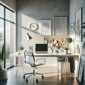 Modern workspace harmony