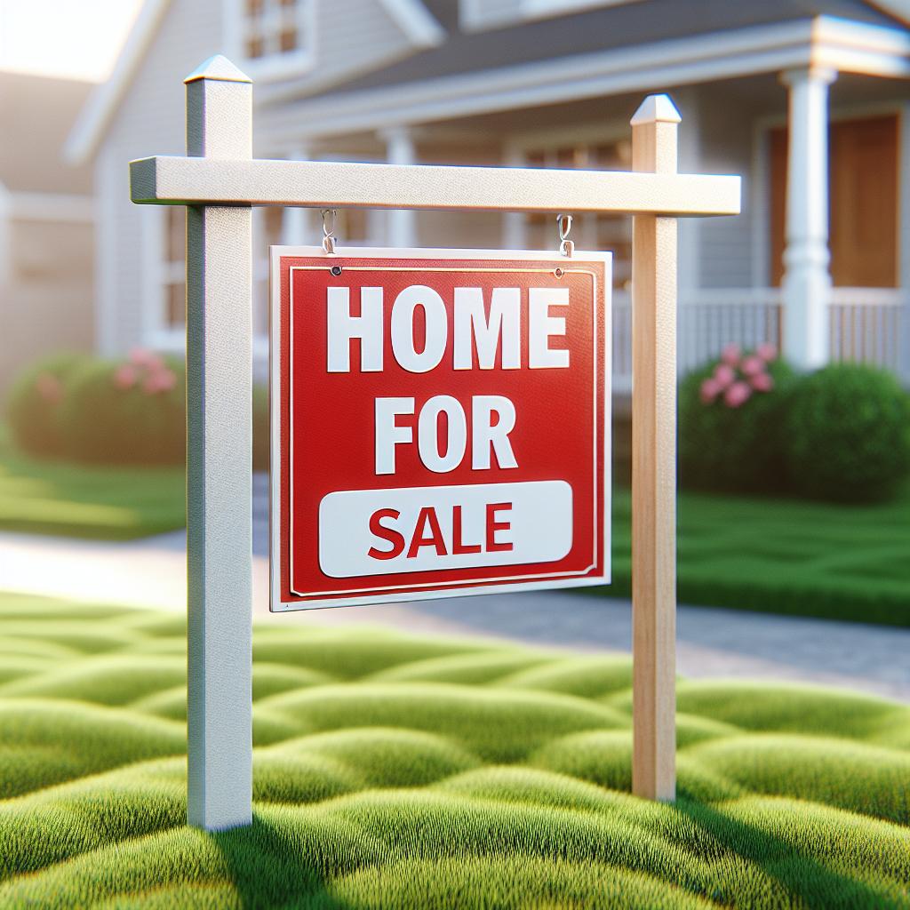 Home for Sale Sign