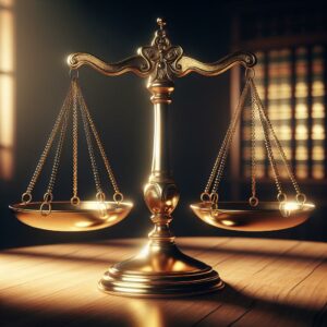 Legal Scales of Justice