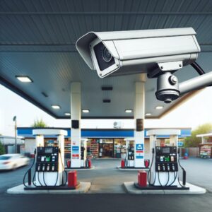 Gas station surveillance camera