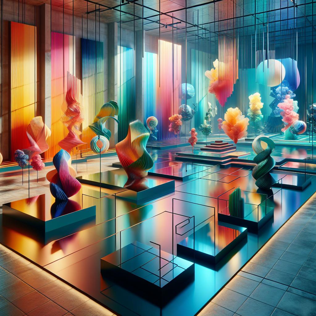 Colorful Art Installations