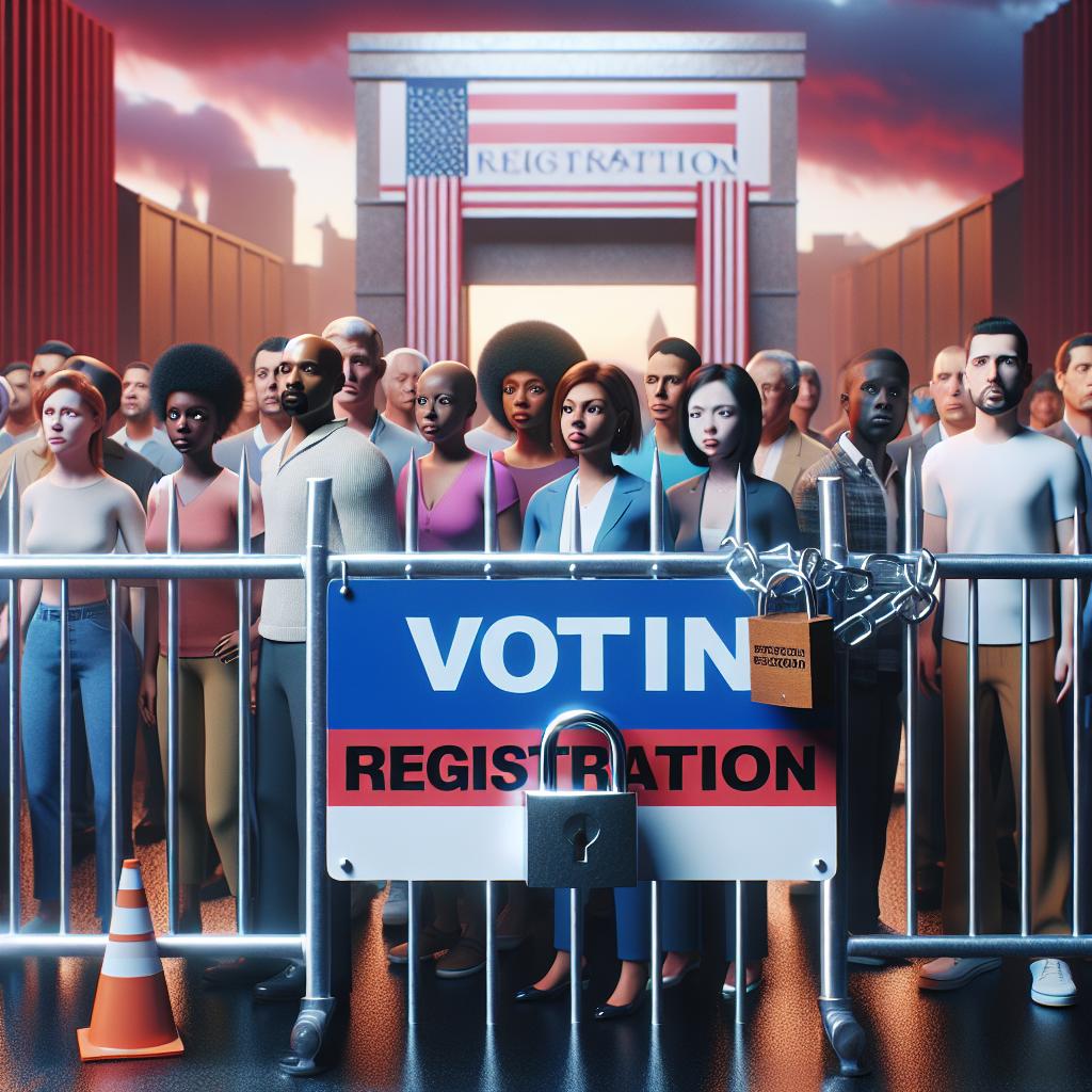 Voting Registration Barriers