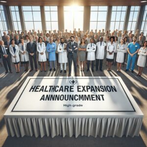 Healthcare Expansion Announcement