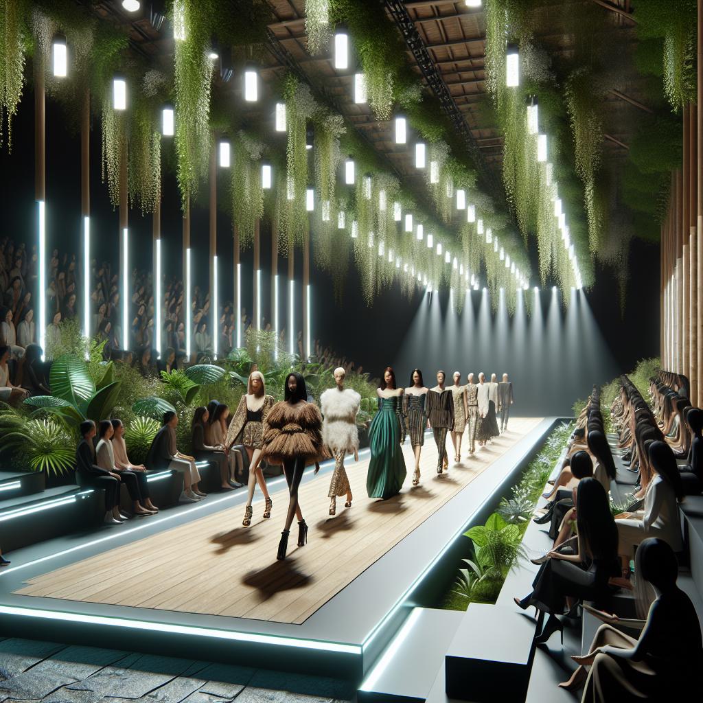 Eco-Friendly Fashion Runway