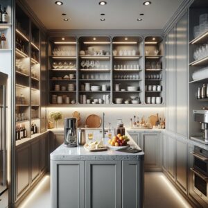 Modern butler's pantry