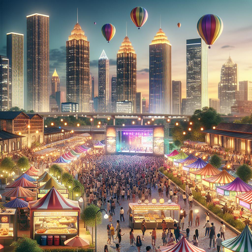 Vibrant Atlanta Festival Scene