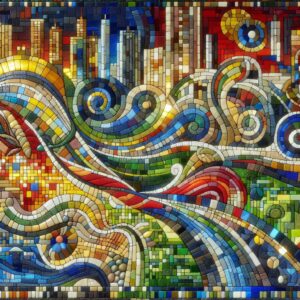 Colorful Atlanta Mosaic