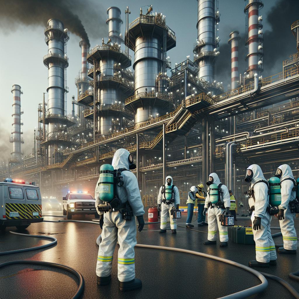 Chemical plant emergency response