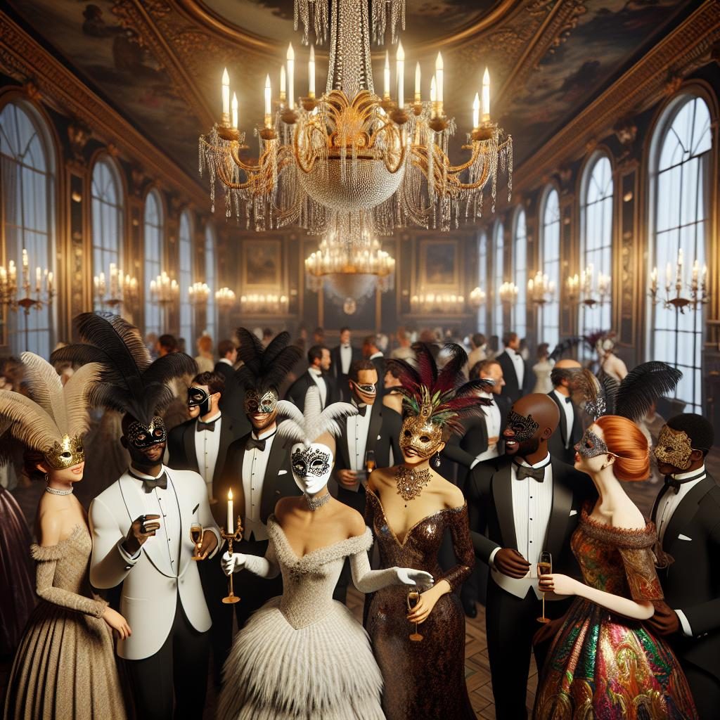 Masked Ball Elegance