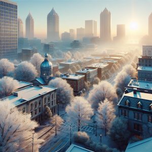 Frosty Atlanta Morning