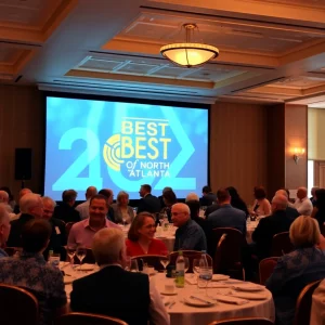 Celebration of Local Businesses at 2024 Best of North Atlanta Awards in Alpharetta