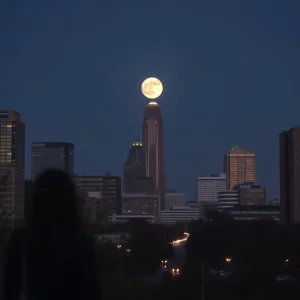 Atlanta Residents Marvel at October's Closest Supermoon