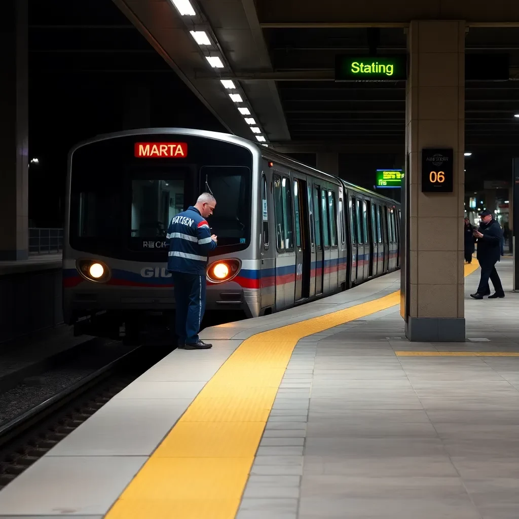 Atlanta MARTA Employee Injured in Train Incident at Arts Center Station