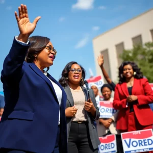 Atlanta Thrums with Energy as Vice President Kamala Harris Inspires Voter Turnout at Early Voting Rally