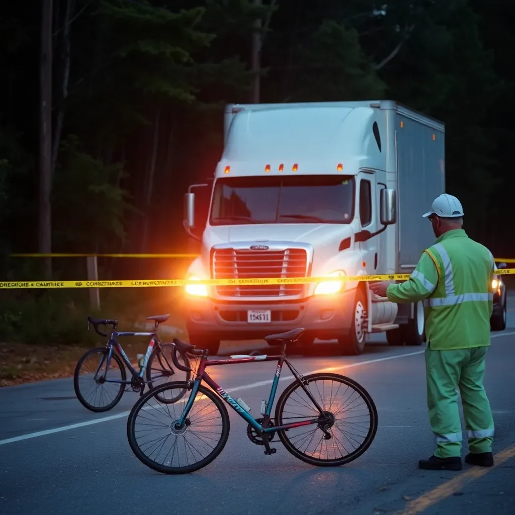 Bicyclist Seriously Injured in Collision with Truck in Cobb County, Investigation Underway