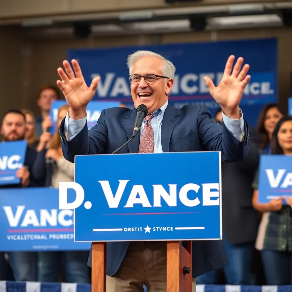 Leesport Hosts Enthusiastic Rally for Vice Presidential Nominee J.D. Vance Ahead of Election