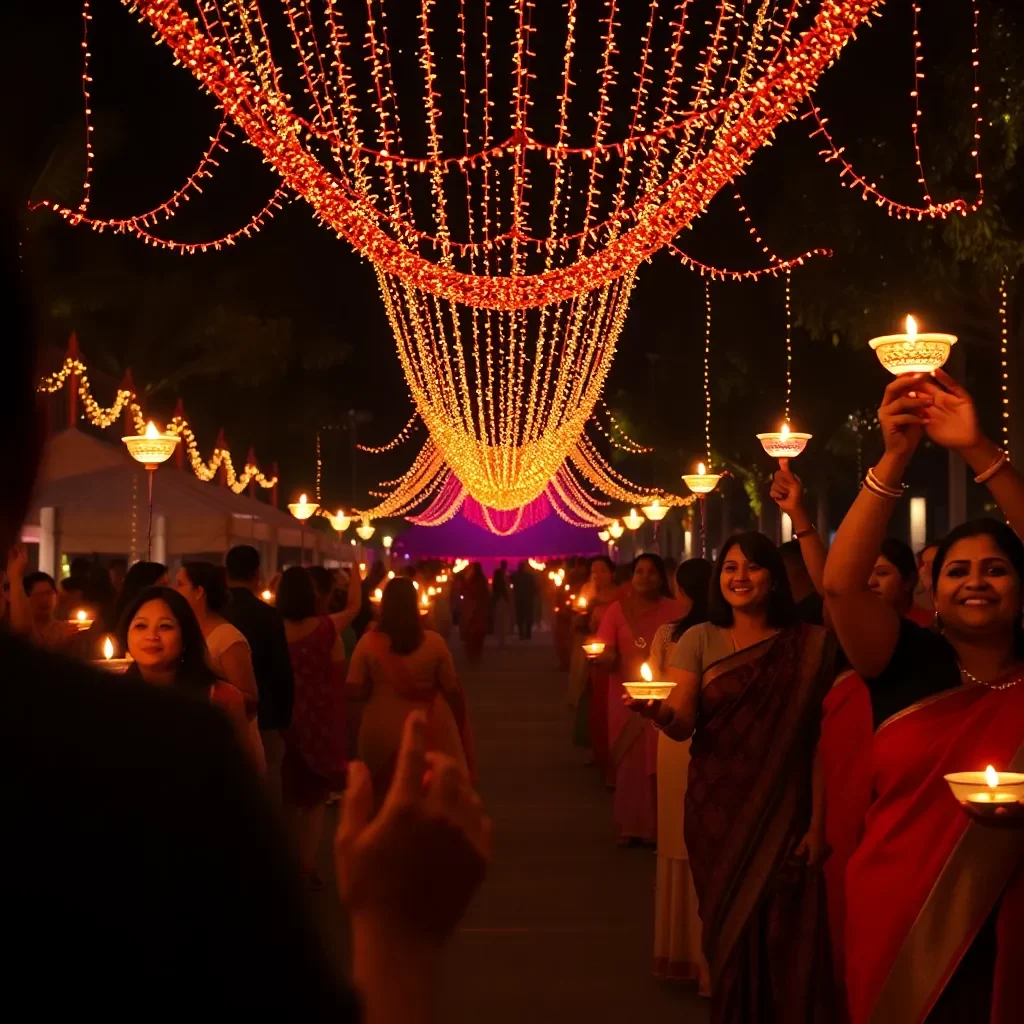 Atlanta Celebrates Second Diwali Festival with Lights and Joy