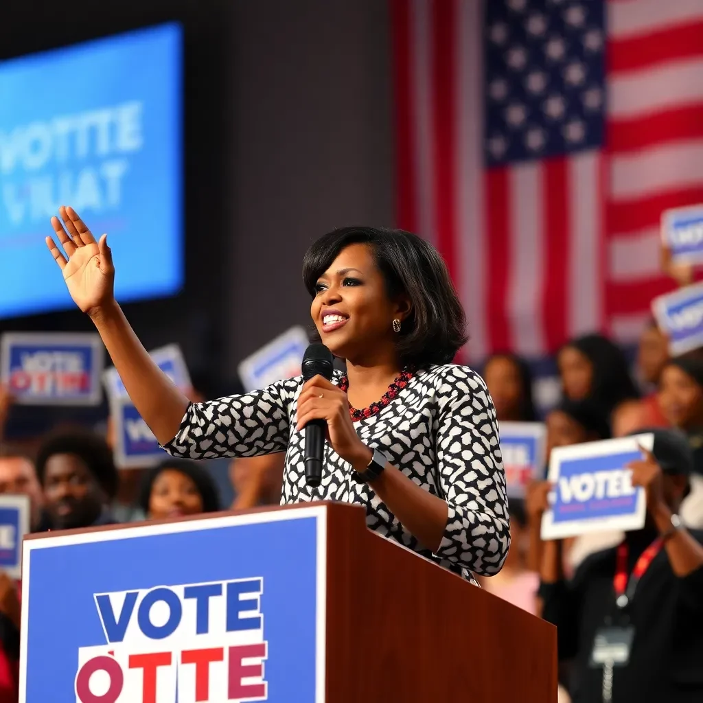 Atlanta Hosts Star-Studded Voter Rally Featuring Michelle Obama and Celebrities