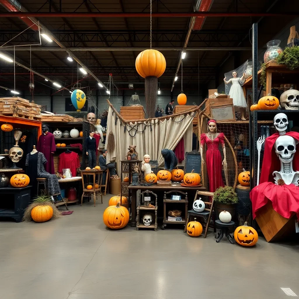 Atlanta Hosts Exciting Halloween Warehouse Sale Featuring Unique Props and Decor