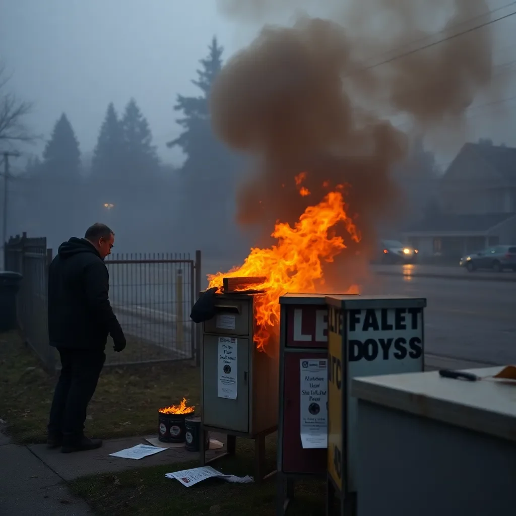 Arson Fires Targeting Ballot Boxes in Portland and Vancouver Spur Investigations