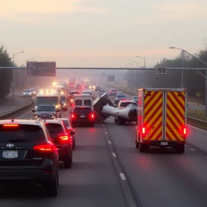 Traffic Mishap on I-85 South Causes Major Delays in Atlanta