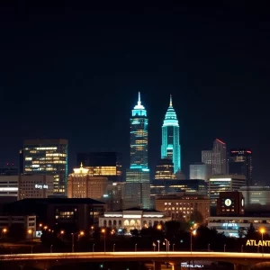 Atlanta Illuminates Landmarks in Teal for Alzheimer's Awareness Month