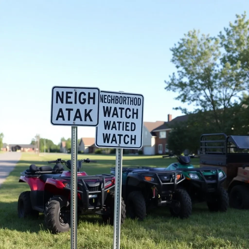 Residents of Dallas Warned Following ATV Theft Spree