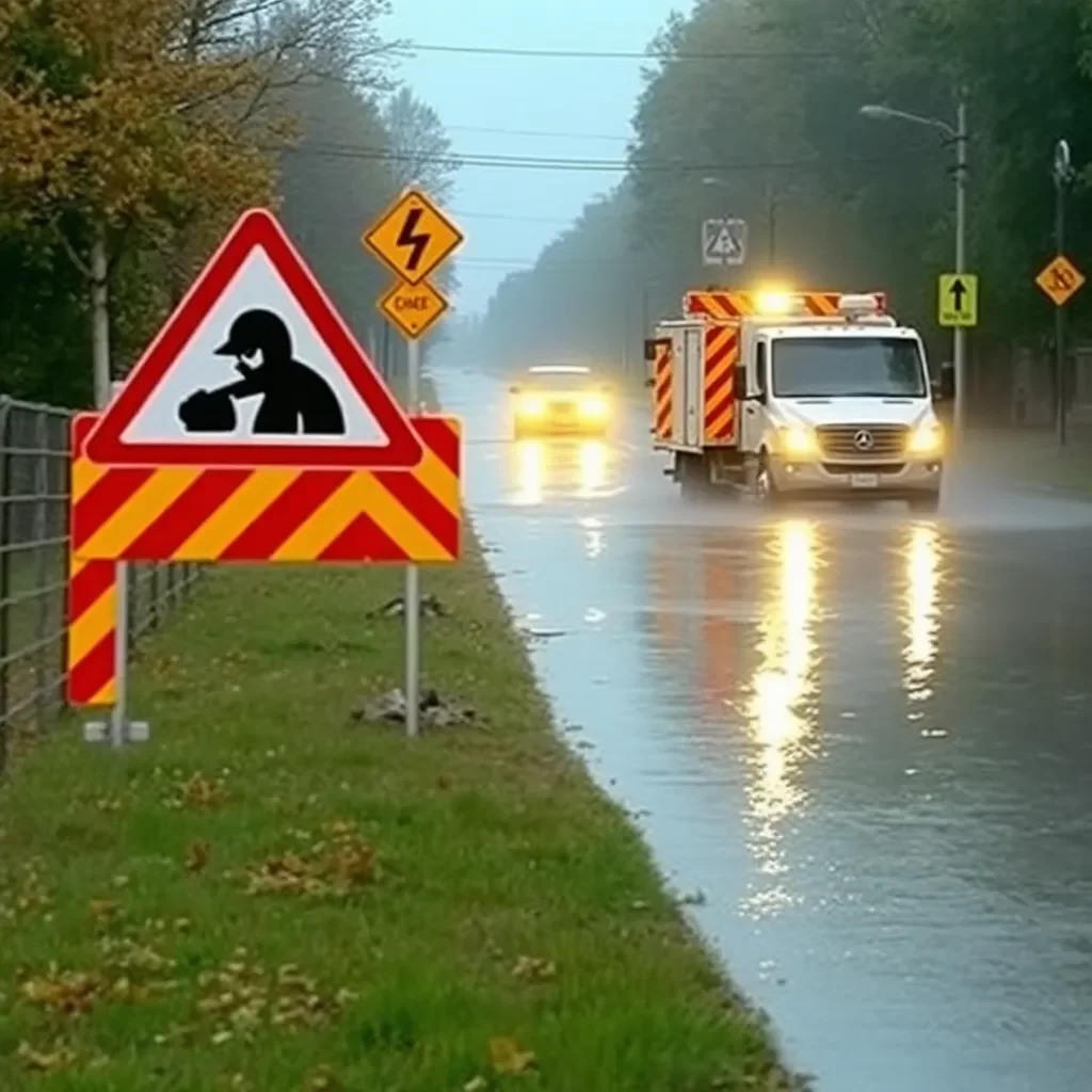 Water Main Break in DeKalb County Causes Service Disruptions and Road Hazards