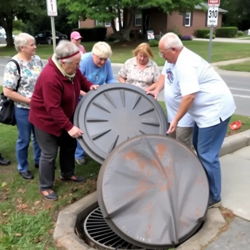 Newnan Community Rallies Together to Rescue Puppy Stuck in Storm Drain