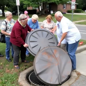 Newnan Community Rallies Together to Rescue Puppy Stuck in Storm Drain