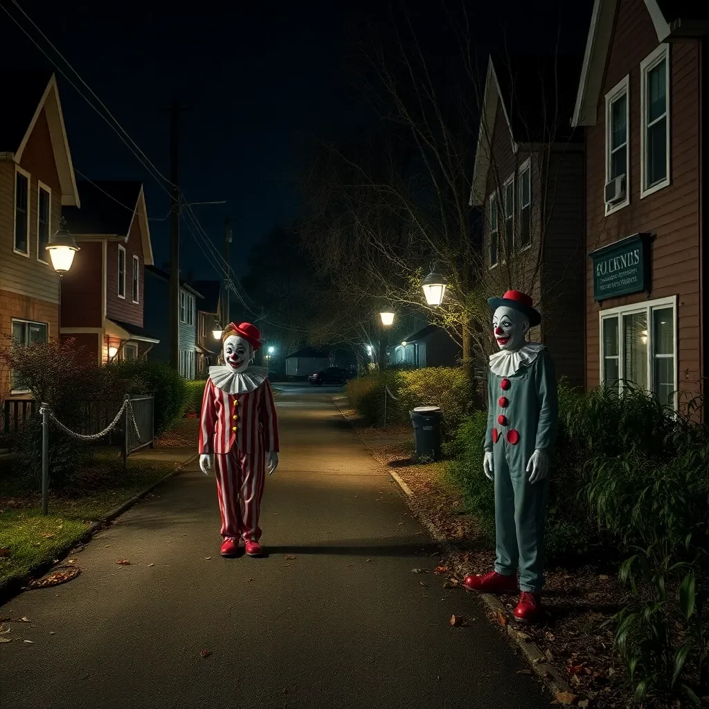 Northeast Atlanta Neighborhood in Shock After Clown-Masked Man Swings Machete at Resident