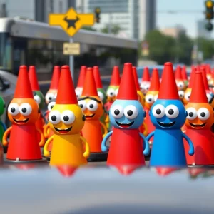 Traffic Jam in Atlanta Disrupted by Harmless Novelty Item