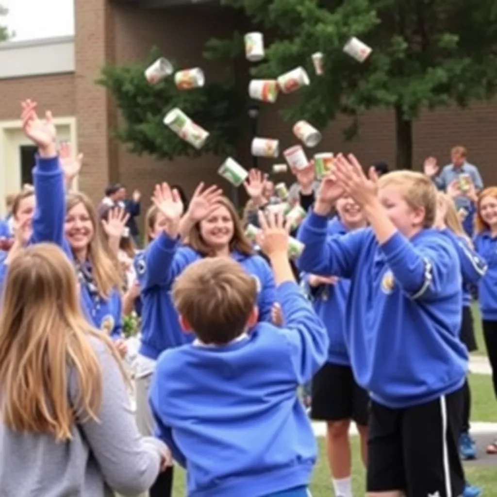 Food Fight Fun: Atlanta Kicks Off 42nd Annual Holiday Can-A-Thon with School Competitions