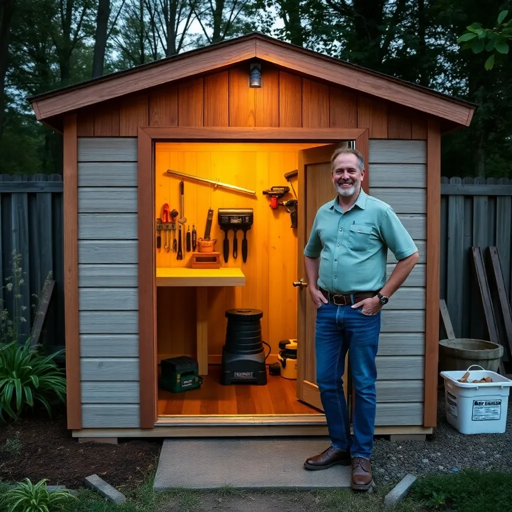 Frustration Turns to Joy for Cartersville Homeowner After Long Wait for Tool Shed