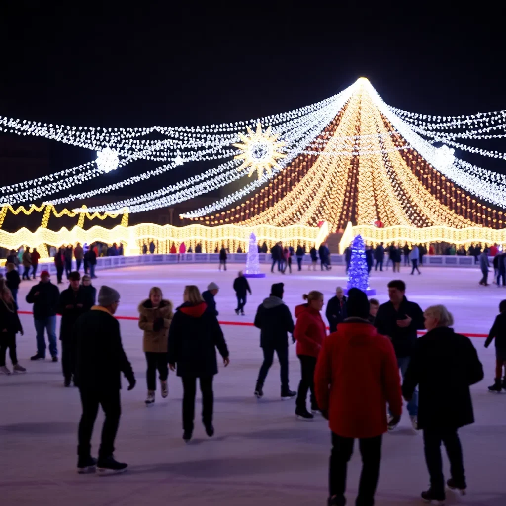 Atlanta Transforms into a Winter Wonderland: Explore the City's Enchanting Ice-Skating Rinks