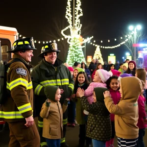 Atlanta Firefighters Bring Holiday Cheer to 400 Local Children with Annual Celebration