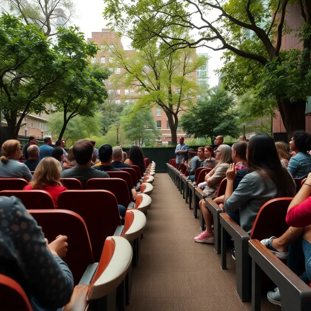 Empty theatre seats in Atlanta amid arts community crisis