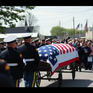 Crowd gathering for Jimmy Carter's funeral procession