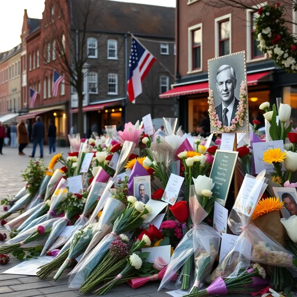 Tributes in Plains, Georgia for Jimmy Carter