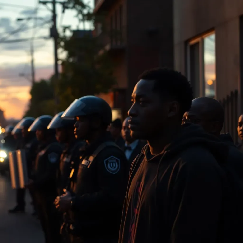 Police presence in Atlanta neighborhood