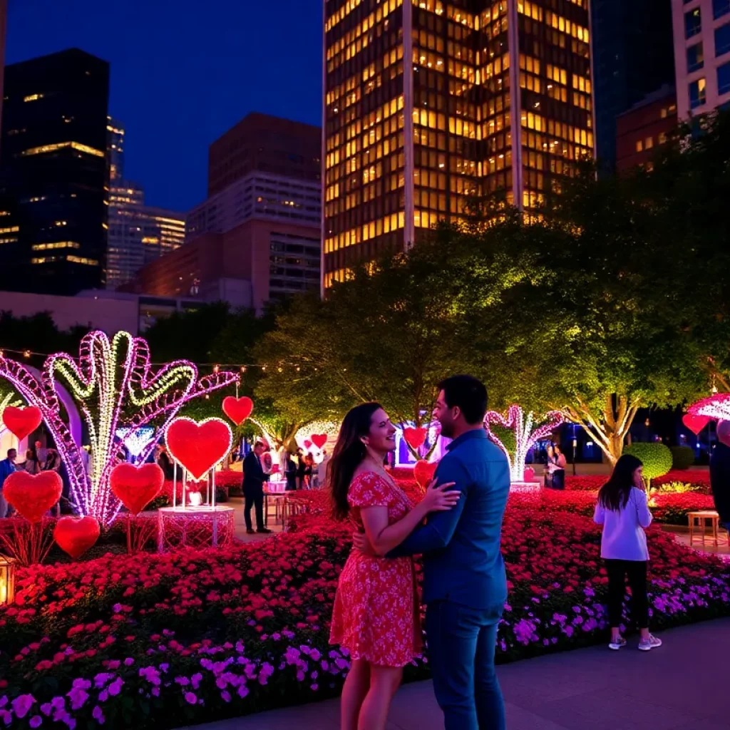 Couples enjoying Valentine's Day events in Atlanta 2025